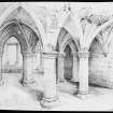 Illustration of arcading in Chapter House.