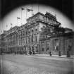 South elevation of Gas "Commissioners" Offices decorated for the coronation of George V, 25 Waterloo Place, Edinburgh.