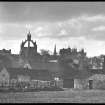 Aberdeen, King's College.
General elevated view of King's College with surrounding buildings in foreground.