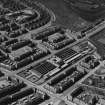 Glasgow, general view, showing Woodside Works, Stronend Street and Firhill Park.  Oblique aerial photograph taken facing south-west.  This image has been produced from a print. 