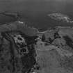 Knockbrex House and Islands of Fleet, Knockbrex Bay.  Oblique aerial photograph taken facing south-west.  This image has been produced from a print.