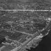 Glasgow, general view, showing Harland and Wolff Diesel Engine Works, Lancefield Street and Lancefield Quay.  Oblique aerial photograph taken facing east.  This image has been produced from a crop marked print.