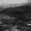 Creag Ghiubhais and Creag Phiobaidh, Balmoral Estate.  Oblique aerial photograph taken facing south-east.  This image has been produced from a print.