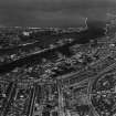 Aberdeen, general view, showing Aberdeen Harbour and Victoria Road.  Oblique aerial photograph taken facing north-east.  This image has been produced from a print.