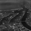 Aberdeen Harbour.  Oblique aerial photograph taken facing east.  This image has been produced from a print.