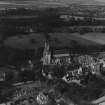 St Machar's Cathedral, The Chanonry and Seaton Park, Aberdeen.  Oblique aerial photograph taken facing north-east.  This image has been produced from a print.