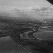 Grangemouth, general view, showing Grange Dock and Forth and Clyde Canal.  Oblique aerial photograph taken facing west.  This image has been produced from a print.