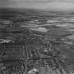 Grangemouth, general view, showing Bo'ness Road and Grangemouth Timber Basin.  Oblique aerial photograph taken facing north-west.  This image has been produced from a print.