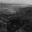 Falkirk, general view, showing Dollar Park and Dalderse Avenue.  Oblique aerial photograph taken facing north-east.  This image has been produced from a damaged print.