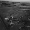 J Tulloch and Co. Ltd. Brick and Tile Works, Pugeston.  Oblique aerial photograph taken facing east.  This image has been produced from a print.