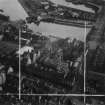 Aberdeen, general view, showing Shiprow and Upper Dock.  Oblique aerial photograph taken facing south-east.  This image has been produced from a crop marked print.