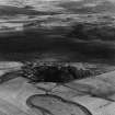 Dunadd and Barr an Fhithich, Kilmichael Glassary.  Oblique aerial photograph taken facing south.  This image has been produced from a print.