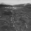 Leadhills, general view.  Oblique aerial photograph taken facing south.  This image has been produced from a print.