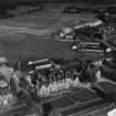 Craiglynne Hotel, Woodlands Terrace, Grantown-on-Spey.  Oblique aerial photograph taken facing north.  This image has been produced from a damaged print. 