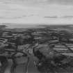 Caledonian Canal, general view.  Oblique aerial photograph taken facing north-east.  This image has been produced from a print.