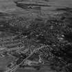 Arbroath, general view.  Oblique aerial photograph taken facing north-east.  This image has been produced from a print.