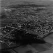 Kilmarnock, general view, showing Piersland Park and Mackinlay Place.  Oblique aerial photograph taken facing west.  This image has been produced from a print.