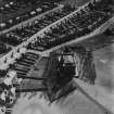 Water Tower, Keptie Hill and Addison Place, Arbroath.  Oblique aerial photograph taken facing south.  This image has been produced from a print.