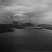 Loch Torridon, general view, showing Ben Sheildaig and Loch Diabaig.  Oblique aerial photograph taken facing south-east.  This image has been produced from a print.