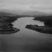 Loch Aline, general view.  Oblique aerial photograph taken facing north-east.  This image has been produced from a print.