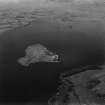 St Serf's Island and Loch Leven.  Oblique aerial photograph taken facing west.  This image has been produced from a print.