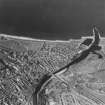 Nairn, general view, showing Bridge Street and Nairn Harbour.  Oblique aerial photograph taken facing north.  This image has been produced from a print.