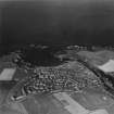 Eyemouth, general view.  Oblique aerial photograph taken facing north-east.  This image has been produced from a print.