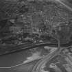 Leven, general view, showing Wemyss Sawmills, Riverside Road and Commercial Road.  Oblique aerial photograph taken facing east.  This image has been produced from a marked print.