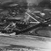 Portobello, general view, showing Portobello Power Station, Portobello High Street, under construction.  Oblique aerial photograph taken facing south-west.  This image has been produced from a marked print.