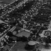 Keith, general view, showing Church Road and Mid Street.  Oblique aerial photograph taken facing south.  This image has been produced from a print.