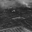 Colvilles Ltd. Dalzell Steel Works, Park Street, Motherwell.  Oblique aerial photograph taken facing east.  This image has been produced from a print. 