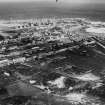 Lossiemouth, general view, showing Moray Street and Prospect Terrace.  Oblique aerial photograph taken facing north-east.  This image has been produced from a print. 