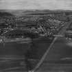 Dundee, general view, showing Old Craigie Road and Stobsmuir Park.  Oblique aerial photograph taken facing west.  This image has been produced from a print.