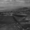 Dundee, general view, showing Pitkerro Road and Stobsmuir Park.  Oblique aerial photograph taken facing west.  This image has been produced from a print.