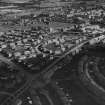 Dundee, general view, showing Byron Crescent and King's Cross Hospital.  Oblique aerial photograph taken facing north-east.  This image has been produced from a print.