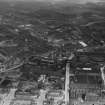 Glasgow, general view, showing Dalmarnock Gas Works, Old Dalmarnock Road and Kinnear Road.  Oblique aerial photograph taken facing east.  This image has been produced from a print. 