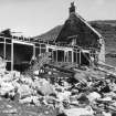 View of chapel house  (collapsed) from S.