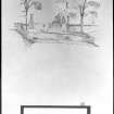 photographic copy of drawing. 
General view.