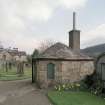 Churchyard watch house. View from SW