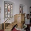 Interior. Pulpit. Detail