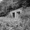 View of outhouses