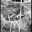Excavation of bronze age cists.