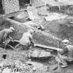 Excavation of bronze age cists.