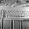 Interior. 3rd. floor, Lady Sempill's room, detail of plaster frieze