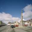 View of North and South Main Street showing memorial from E