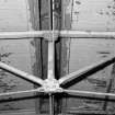 Detail of roof truss and ridge ventilator Photosurvey 9-OCT-1991