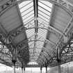 Interior.
Detail of underside of canopy and fabricated steel framework.