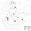 St Kilda, Gleann Mor.
RCAHMS Field Survey Drawing, 1 of 5.
Titled: ' Gleann mor, St Kilda, Sheet 2'
