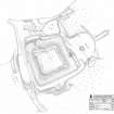 400dpi scan of DC32476 Plan of Auchen Castle