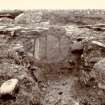 Scanned image of photograph of part of Keiss White Broch, Keiss Caithness